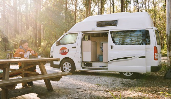 Met de Hippie Endeavour camper op reis door Australië