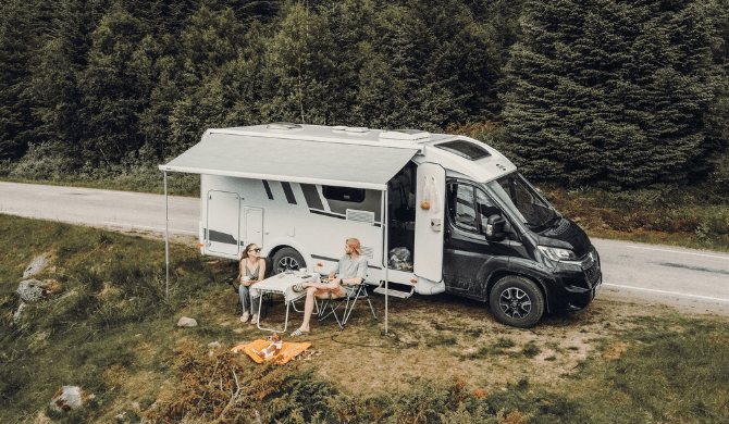 Huur de Rent Easy Active Extra camper en ga op reis door Europa