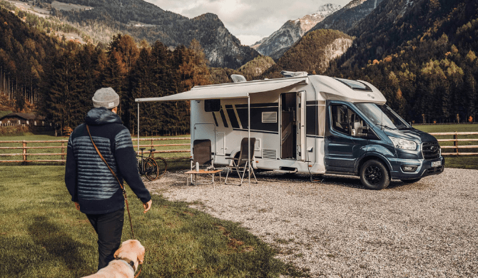 Ga op camperreis door Europa in de Rent Easy Family Classic camper