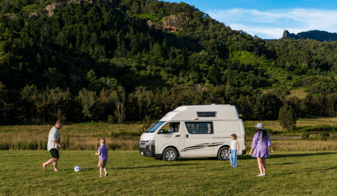 Ga op camperreis door Australië in de Double Down camper van Mighty