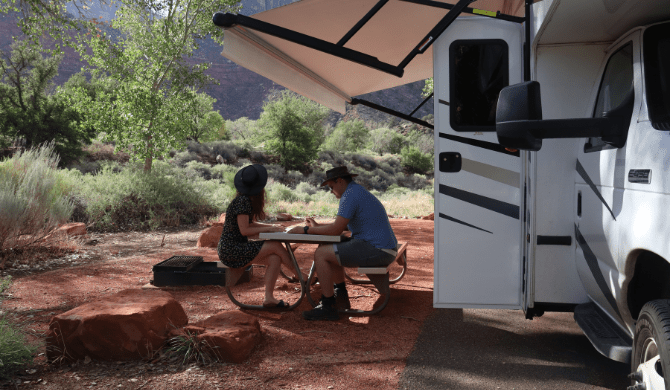 Watchman Campground, Zion National Park