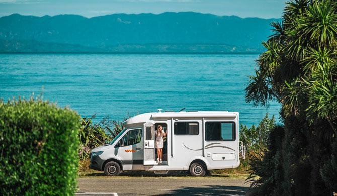 Op camperreis door Nieuw-Zeeland in de Apollo Euro Quest camper