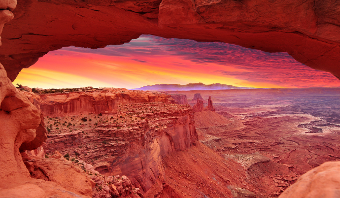 Bezoek Canyonlands N.P. tijdens de wegbrengspecial van Road Bear
