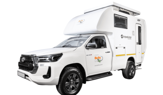 Ga op camperreis door Zuid-Afrika en Namibië in de Navi Truckcamper van Britz