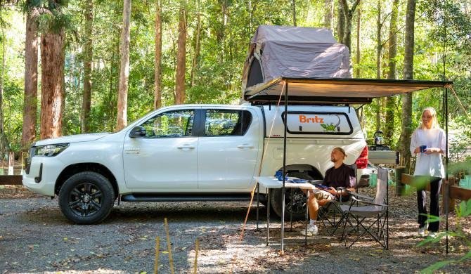 Ga op camperreis door Australië met de Britz Safari Camper. 