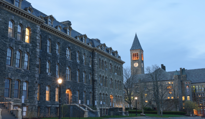 Bezoek Cornell University tijdens een camperreis vanuit Boston