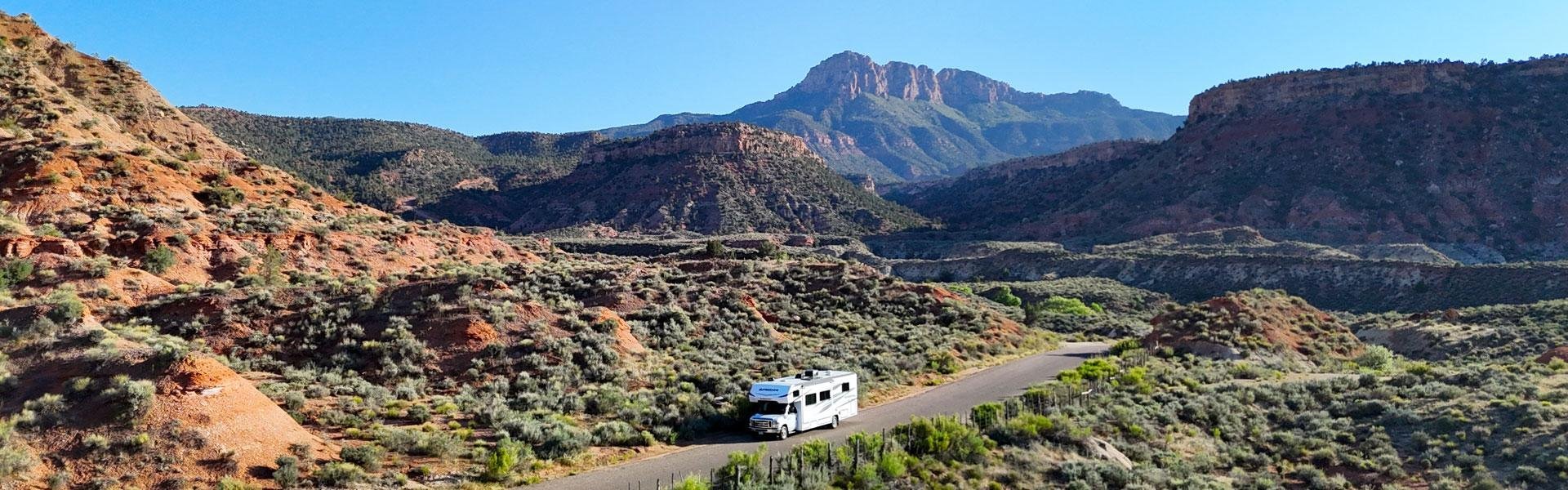 De camper van El Monte in Sedona